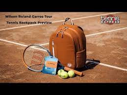 Wilson has signed on as the official ball and stringer for the french open and french tennis federation. Wilson Roland Garros Tour Tennis Backpack Preview Tennis Express Youtube