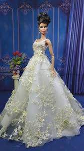 Amon Design Gown Outfit Dress Fashion Royalty Silkstone Barbie Model Doll Fr Amondesign Barbie Wedding Dress Barbie Bridal Barbie Dress