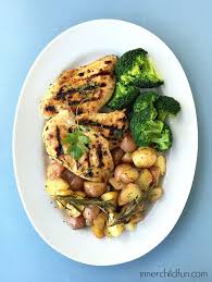 Ranch Grilled Chicken With Baby Red Potatoes Hidden Valley Ranch Recipe Chicken Recipes Baby Red Potatoes Red Potatoes
