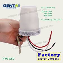 The difference is that the wiring for an outdoor switch must be it's advisable to run cable in pvc conduit unless you can run it inside the post itself. China Ip54 Outdoor Light Sensor Switch Photocontrol Sensor Light Switch China Photocell Sensor Switch Light Control Photocell Sensor
