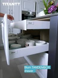 Blum european hinges offer nickel plated steel construction and three dimensional adjustment. Titantt Kitchen Ideas Soft Closing Drawer By Blum Facebook