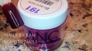 A set of gel nails or a. Acrylic Nails Anconcepts Burgundy Confessions Of A Nail Tech