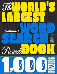 Do You Search For The Worlds Largest Word Search Puzzle Book 1000 Puzzles Vol 1 The Worlds Largest Word Search Puzzle B In 2020 Puzzle Books Free Reading Books To Read