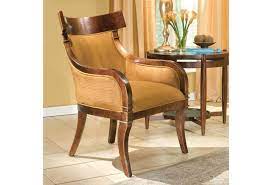 Vasagle dining chair set of 2, accent chair, industrial, steel frame, for dining room, living room, kitchen, rustic brown and black uldc092b01 $85.99 $ 85. Fairfield Chairs Rustic Upholstered Accent Chair Wayside Furniture Exposed Wood Chairs