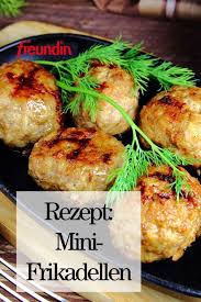 Blitzrezept Mini Frikadellen Mit Dip Freundin De Mini Frikadellen Frikadellen Lebensmittel Essen