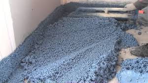 Sawdust Concrete Recipe How To Install Sawdust Concrete Floor Insulation Diy Cam Youtube Floor Insulation Concrete Floor Insulation Diy Techniques