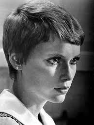 It's still the most famous moment in haircut history, when vidal sassoon flew in from london in 1967 to give long, blond haired waifish star mia farrow her pixie cut for roman polanski 's big movie, rosemary's baby. Pin On Gamine