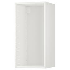 Maybe you would like to learn more about one of these? Metod White Wall Cabinet Frame 40x37x80 Cm Ikea
