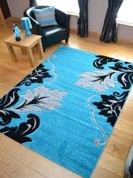 Black And Teal Area Rug Pin By Small Modern Bathrooms On Black Gold Bathroom Accessories Turquoise Rug Living Room Turquoise Rug Blue Carpet Bedroom