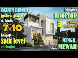 May 30, 2021 · satu hal yang paling penting ada di kamar tidur selain tempat tidur adalah wardrobe atau lemari pakaian. Rumah 7x10 M Split Level 3 Kamar Tidur 1 5 Lantai Dengan Rooftop Youtube Rumah Lantai Denah Rumah