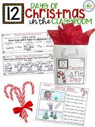 12 Day Christmas Activities In The Classroom The Core Coaches Candy Cane Science Christmas Activities 12 Days Of Christmas
