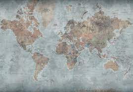 Le style de cette horloge carte du monde est originale et donnera un côté design et moderne à votre intérieur. Around The World Carte Du Monde Murale Carte Du Monde Fond D Ecran Papier Peint Carte