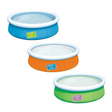 Bestway Piscine Gonflable Pour Enfant Pataugeoire Ronde Diametre 152 M Hauteur 38 Cm Bestway In Ground Pools Pool