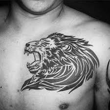 40 Tribal Lion Tattoo Designs For Men Mighty Feline Ink Ideas Tribal Lion Tattoo Lion Tattoo Tribal Lion