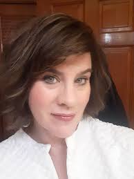 Hairstyle change from blonde to brown for women over 50