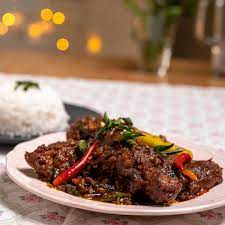 Ayam masak kam heong, yang biasanya che nom makan kat restoran chinese. Resepi Ayam Masak Kam Heong