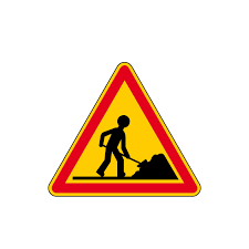 Panneau chantier AK5 Danger, Attention Travaux - Signalétique de chantier