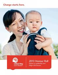 2013 Honour Roll - United Way of the Lower Mainland