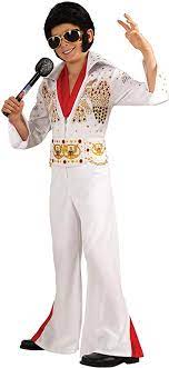 Amazon Com Rubie S Deluxe Elvis Child Costume Large Size One Color Clothing Shoes Jewelry