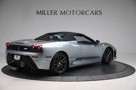 Nero daytona with grey racing stripe. Pre Owned 2009 Ferrari 430 Scuderia Spider 16m For Sale 324 900 Maserati Of Greenwich Stock 4653