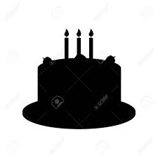 Download 5,000+ royalty free birthday cake silhouette vector images. Silhouette Of Birthday Cake With Candles Icon Over White Background Royalty Free Cliparts Vectors And Stock Illustration Image 74250516