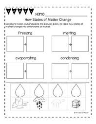 How States Of Matter Change Freebie States Of Matter Worksheet Matter Worksheets States Of Matter