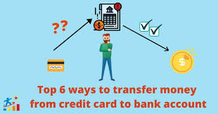 Following are some ways to transfer money from credit card to bank accounts online. How To Transfer Money From Credit Card To Bank Account Online Money Junction