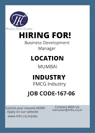 We Are Looking For Business Development Manager Fmcg Industry In Mumbai In 2020 Effective Communication Skills Business Development Service Jobs
