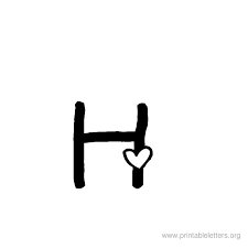 Letter H For Kids Printable Letters Org Printable Letters Alphabet Wallpaper Lettering Alphabet