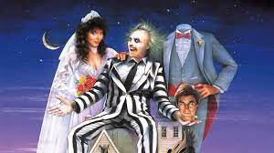 Definition of beetlejuice in the movie, beetlejuice appears whenever someone says his name three times, so she may be jokingly trying to call him for help because she can't think of anything else to do. Beetlejuice Beetlejuice Beetlejuice Und Nun Haben Wir Den Salat Moviebreak De