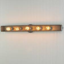 While bathroom led vanity lights are mainly used to provide additional lighting in bathrooms, these lighting fixtures are also the perfect fixtures for compared to incandescent light bulbs that use a heating filament process to create a light, leds use diodes. Edison Light Bulb In Bathroom Vanity Light Bathroom Light With Edison Bulbs Rustic Vanity Lights Vanity Light Shade Rustic Vanity