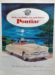1948 Pontiac Car Advertisement Pontiac Ads Print Ads 1948 Etsy Pontiac Cars Vintage Ads Car Advertising