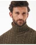 Barbour Duffle Cable Rollneck Jumper