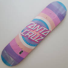 Santa Cruz Skateboards Gleam Dot Skateboard Deck 7 75 Original artwork by jim phillips. santa cruz skateboards gleam dot skateboard deck 7 75
