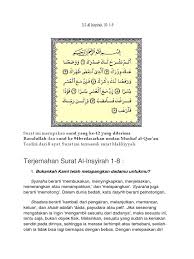 Erti terbuka dada muhammad ialah senang hatinya, dan tenteram jiwanya, kerana telah memperoleh ilmu pengetahuan (wahyu) yang dianugerahkan allah kepadanya. Surah Al Insyirah Terjemahan