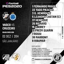 Dentro de campo, por que o time segue com dificuldades para criar? Vasco Da Gama On Twitter Vascao Escalado Para A Partida De Hoje Vasxcru