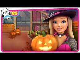 Barbie Dreamhouse Adventures Part 7 Funny Costumes Halloween Hunt Spooky Decorations Kids Games Yout Spooky Decor Barbie Dream House Halloween Adventure