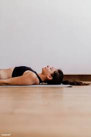 Fitness Woman In A Shavasana Pose Free Image By Rawpixel Com Mckinsey Fit Women Savasana Pose Poses