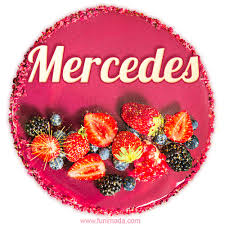 Origin of the name mercedes: Happy Birthday Cake With Name Mercedes Free Download Download On Funimada Com