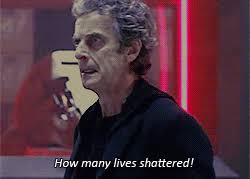 Doctor Who Meme ▭ Two quotes (2/2) : “Listen to me... Listen, I just... I  just want you to think. Do you know what thinking is ?...