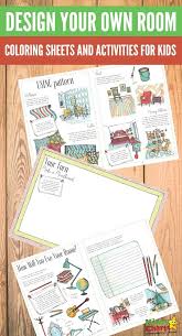 Coloring sheet olivia name coloring pages. Design Your Own Room Coloring Sheets And Activities For Kids