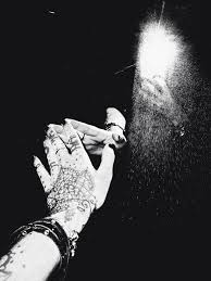 Aesthetic Black And White Mirror Selfie With Flash Henna Black Nails Goth Jewelry Mirror Selfie Black And White Flash Photography Jewelry Mirror Flash Photography Black And White