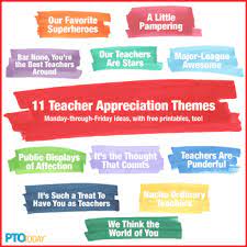See more ideas about teacher appreciation week, teacher appreciation, teacher. Teacher Appreciation Week 2021 Resources Pto Today