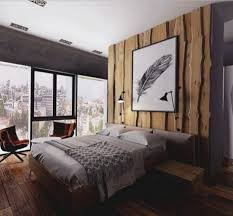 Hausdesign Rustikales Schlafzimmer Rustikal Modern Design Mit Coole Holz Wandverkleidung 2020 Yatak Odasi Tasarimlari Ev Dekoru Yatak Odasi Dekorasyon Fikirleri