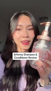 My favorite shampoo of all time!! I tried a lot expensive ones but none of  them helped me like this one did. #honeyshampoo #andhoneyshampoo #andhoney  #japanesehaircare #japaneseshampoo #finohairmask