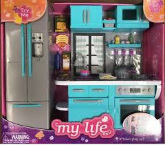my life as kitchen play set 64pc fridge