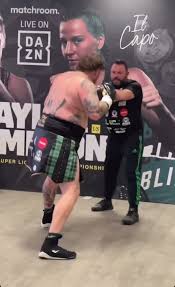 Jay mcfarlene ready for thomas carty in dublin 🇮🇪 #jaymcfarlane #dazn  #boxing