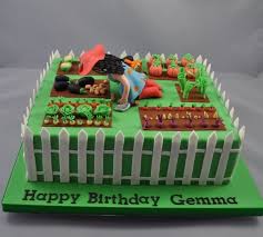 Gardening Cake Birthday Cakes Allotment Cake Garden Cakes Retirement Cakes