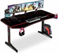 You may notice that computer desks are available in many different sizes and finishes, allowing you some people may need a computer desk that supports a desktop model, while others only need a. 63 Large Gaming Desk Home Office Computer Table W Cup Controller Headset Holder Ebay