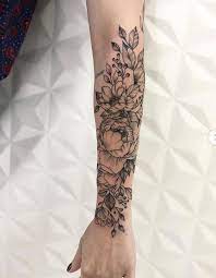Forearmtattoos Floral Tattoo Sleeve Tattoos Flower Tattoo Sleeve